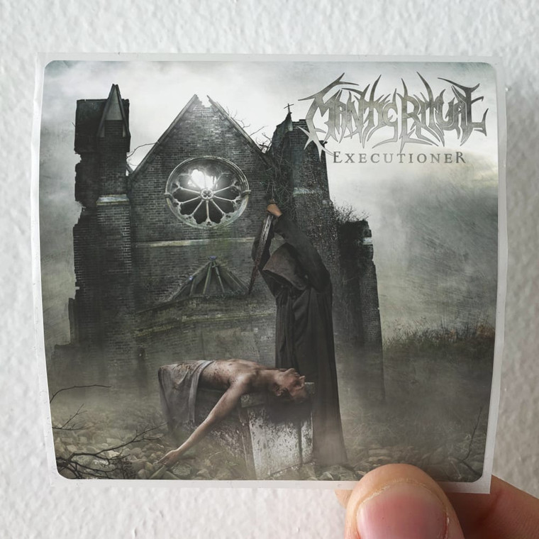 Mantic Ritual Executioner Album Cover Sticker