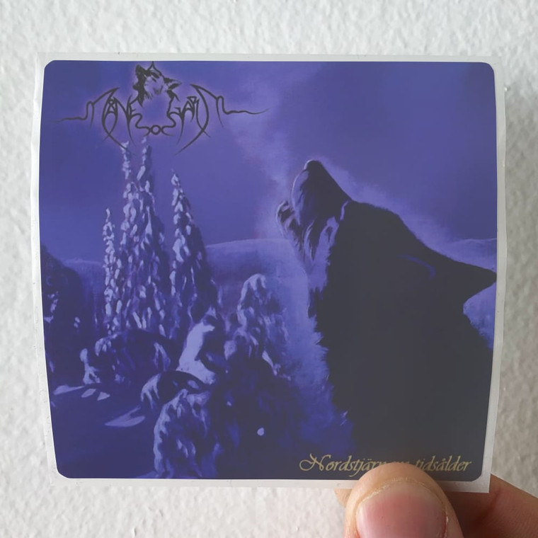 Manegarm Nordstjrnans Tidslder Album Cover Sticker