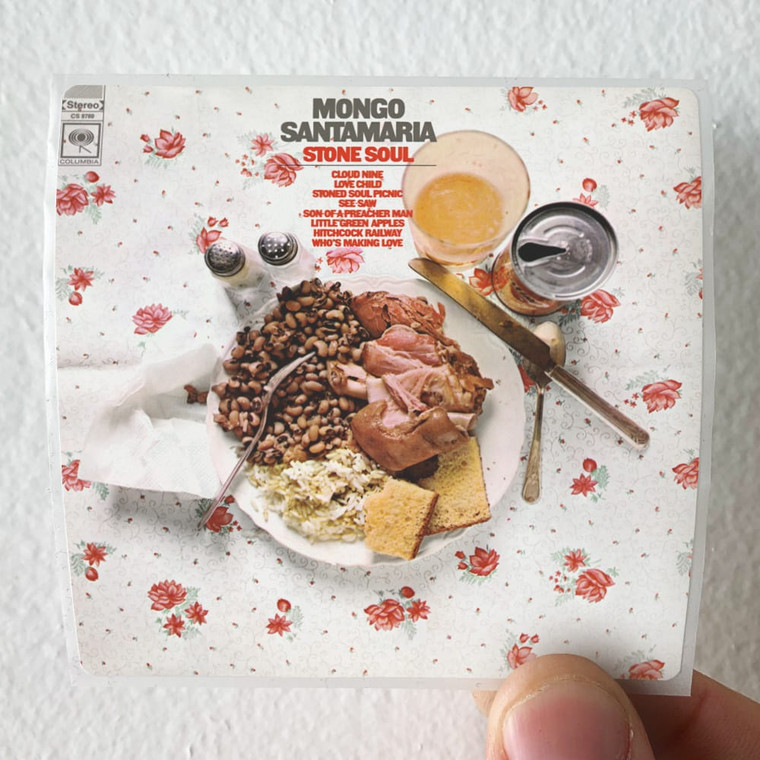 Mongo Santamaria Stone Soul Album Cover Sticker