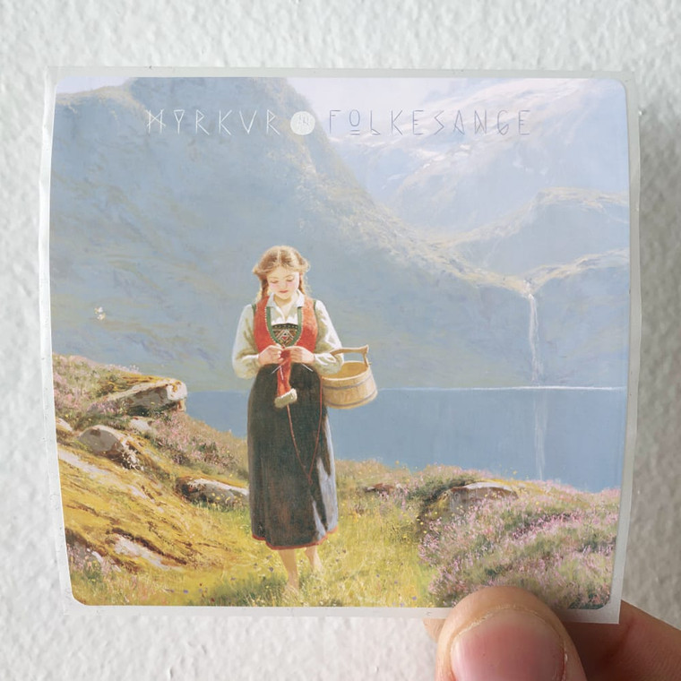 Myrkur Folkesange Album Cover Sticker
