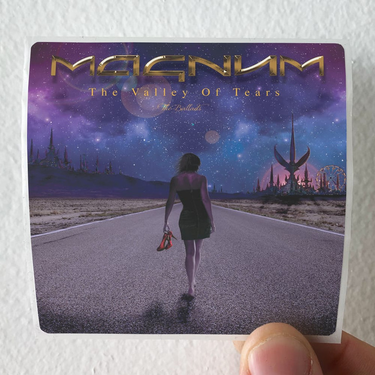 Magnum The Valley Of Tears The Ballads Album Cover Sticker