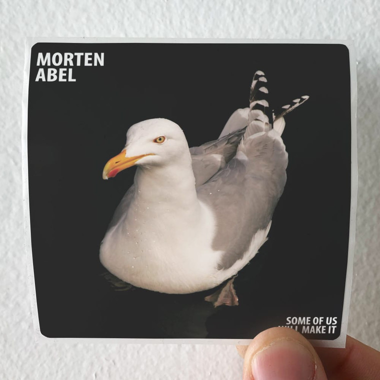 Morten Abel Some Of Us Will Make It Album Cover Sticker