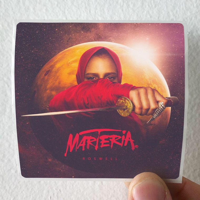 Marteria Roswell Album Cover Sticker