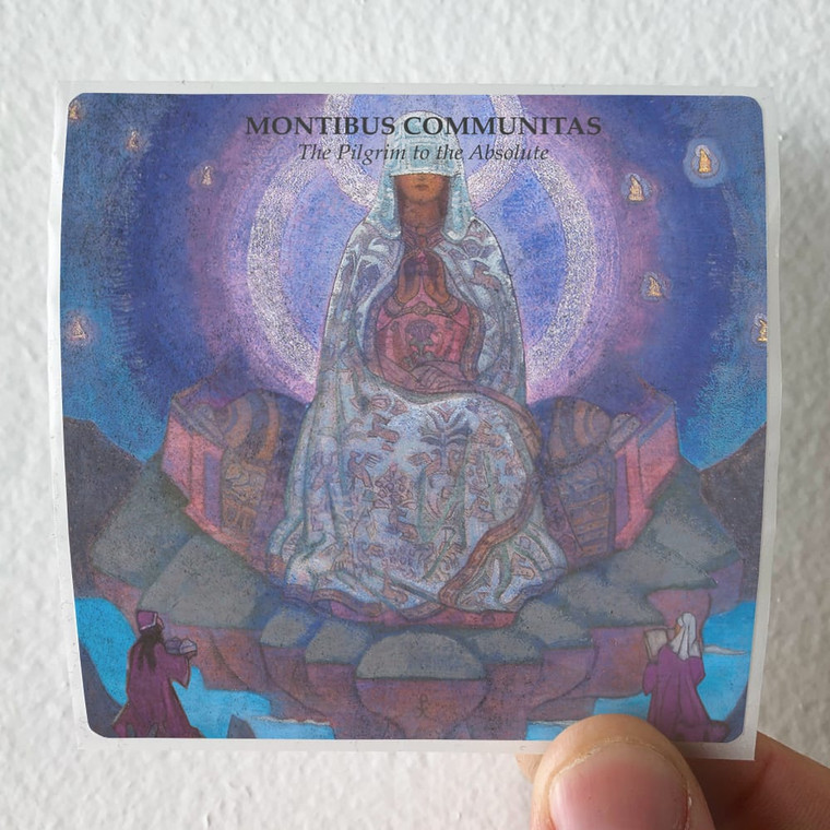 Montibus Communitas The Pilgrim To The Absolute Album Cover Sticker