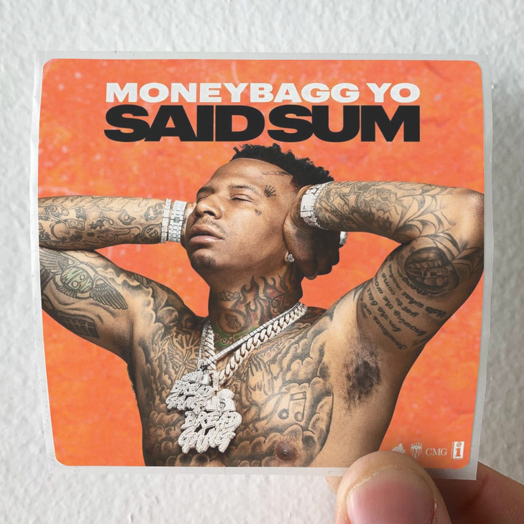 Moneybagg Yo Said Sum Album Cover Sticker