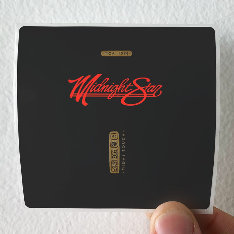 Midnight Star Midas Touch Album Cover Sticker