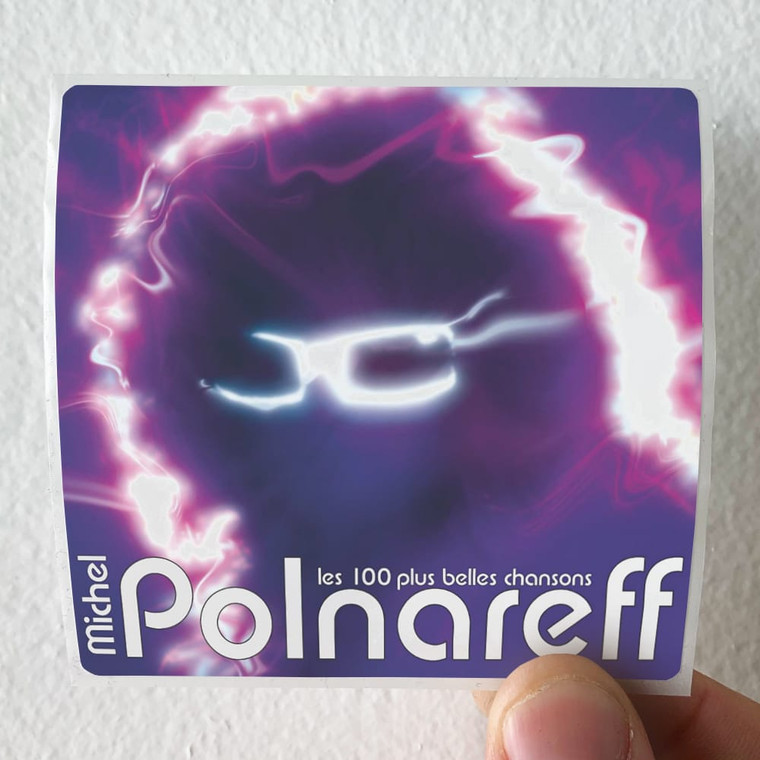 Michel Polnareff Les 100 Plus Belles Chansons Album Cover Sticker