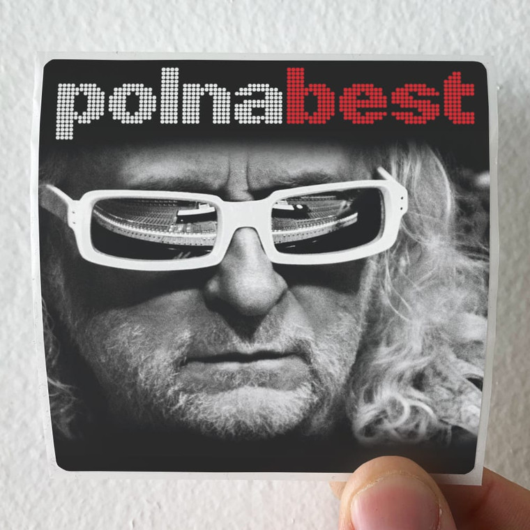 Michel Polnareff Polnabest Album Cover Sticker
