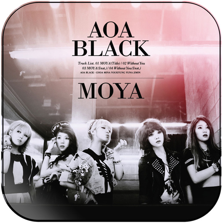 AOA Moya Album Cover Sticker Album Cover Sticker
