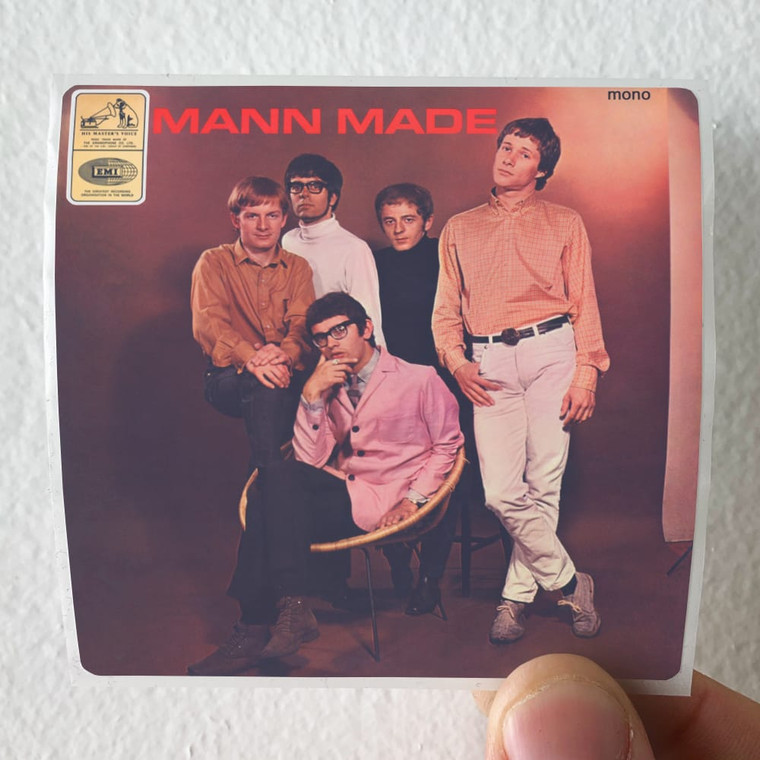 Manfred Mann Mann Made Album Cover Sticker