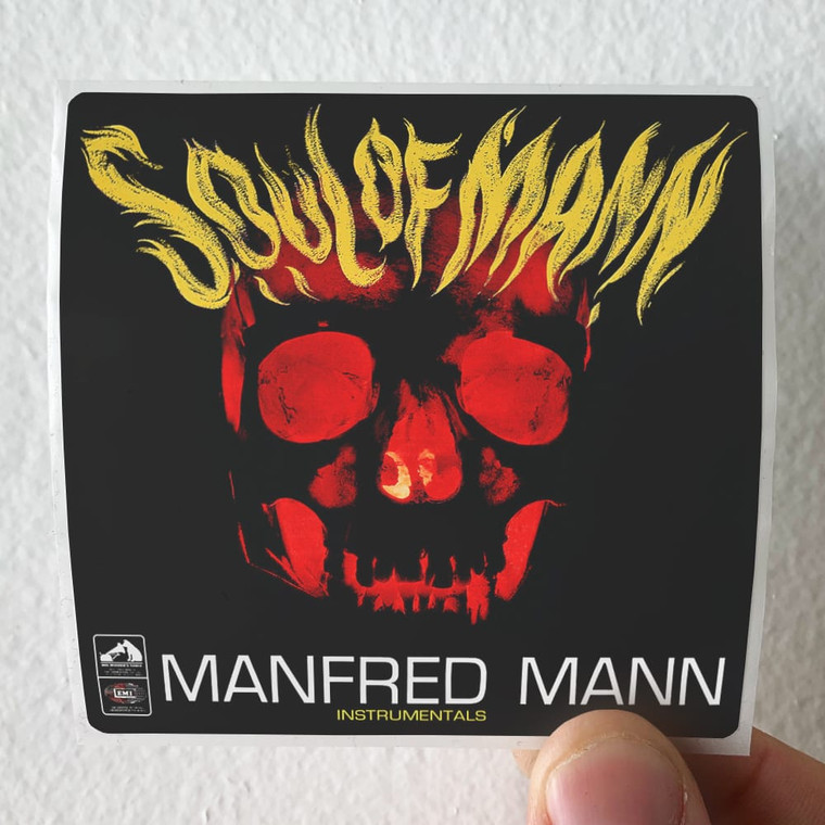 Manfred Mann Soul Of Mann 1 Album Cover Sticker