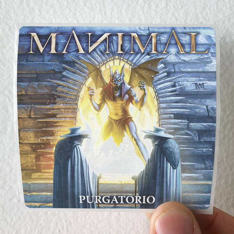 Manimal Purgatorio Album Cover Sticker