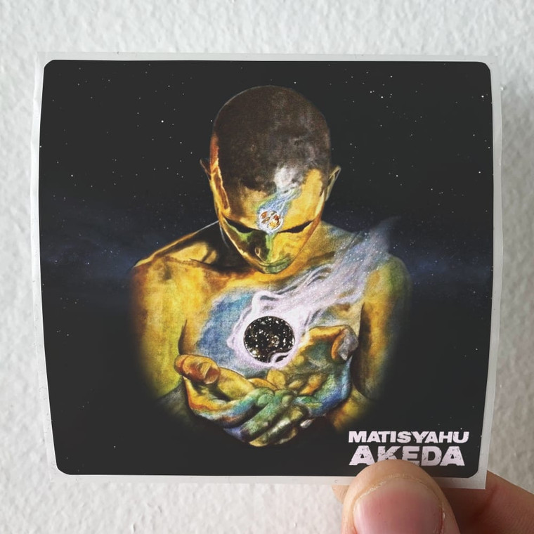 Matisyahu Akeda Album Cover Sticker Matisyahu Akeda Album Cover Sticker