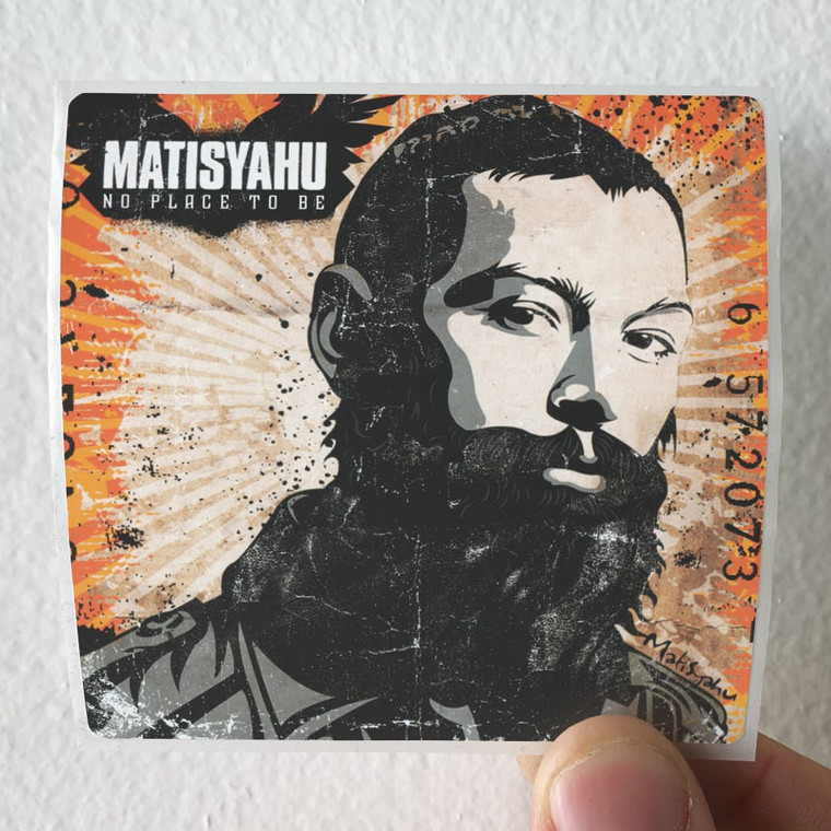 Matisyahu No Place To Be Album Cover Sticker