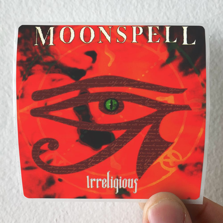 Moonspell Irreligious 1 Album Cover Sticker