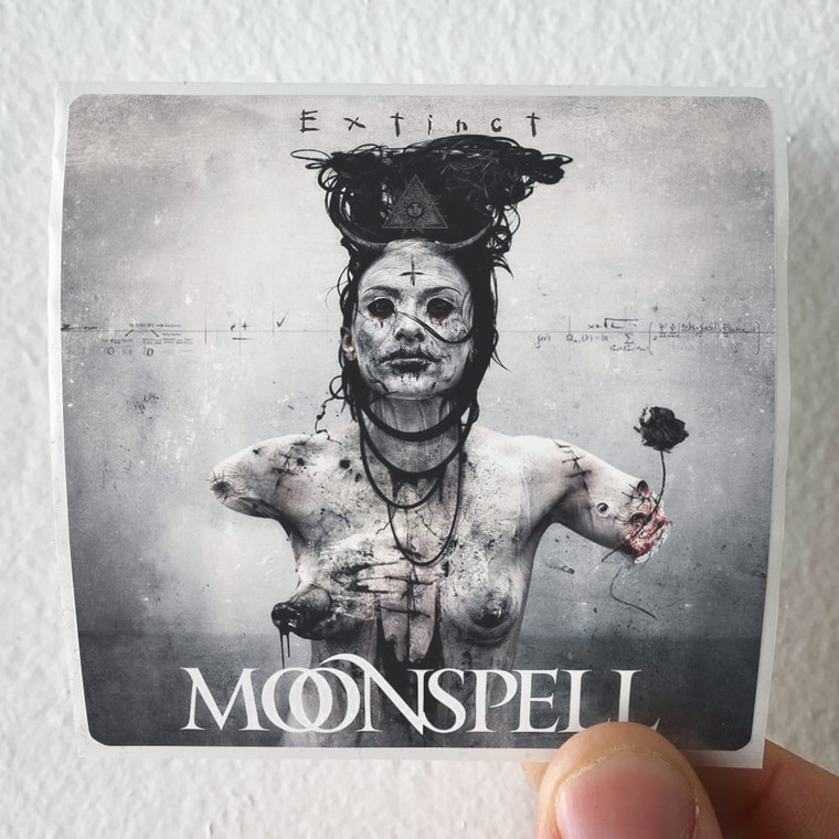Moonspell Extinct Album Cover Sticker
