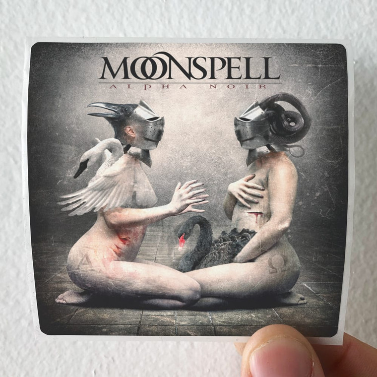 Moonspell Alpha Noir Album Cover Sticker