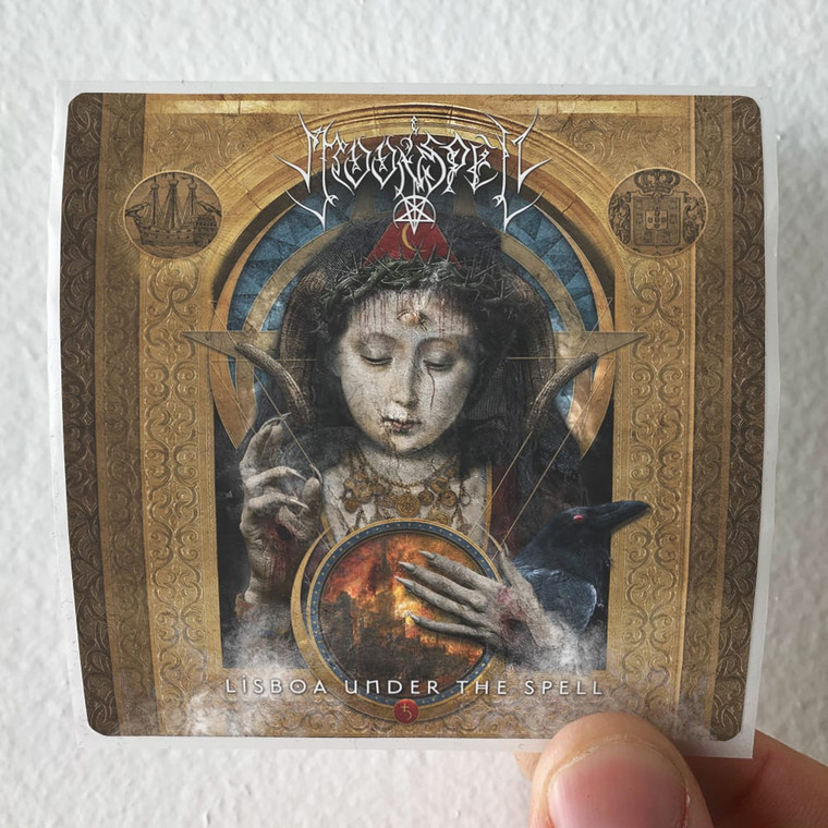 Moonspell Lisboa Under The Spell Live Album Cover Sticker