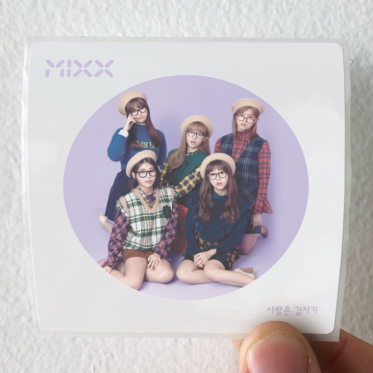 MIXX  Album Cover Sticker