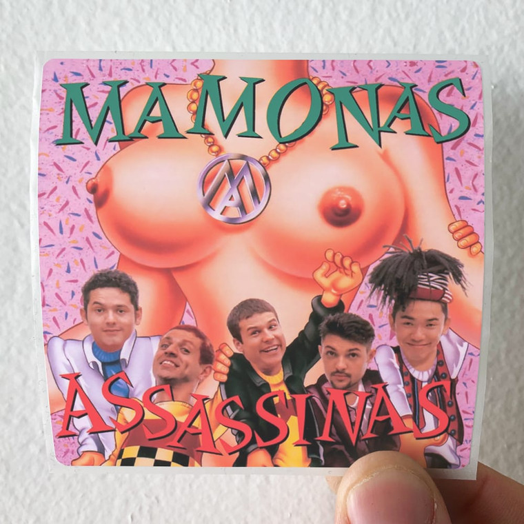 Mamonas Assassinas Mamonas Assassinas 1 Album Cover Sticker