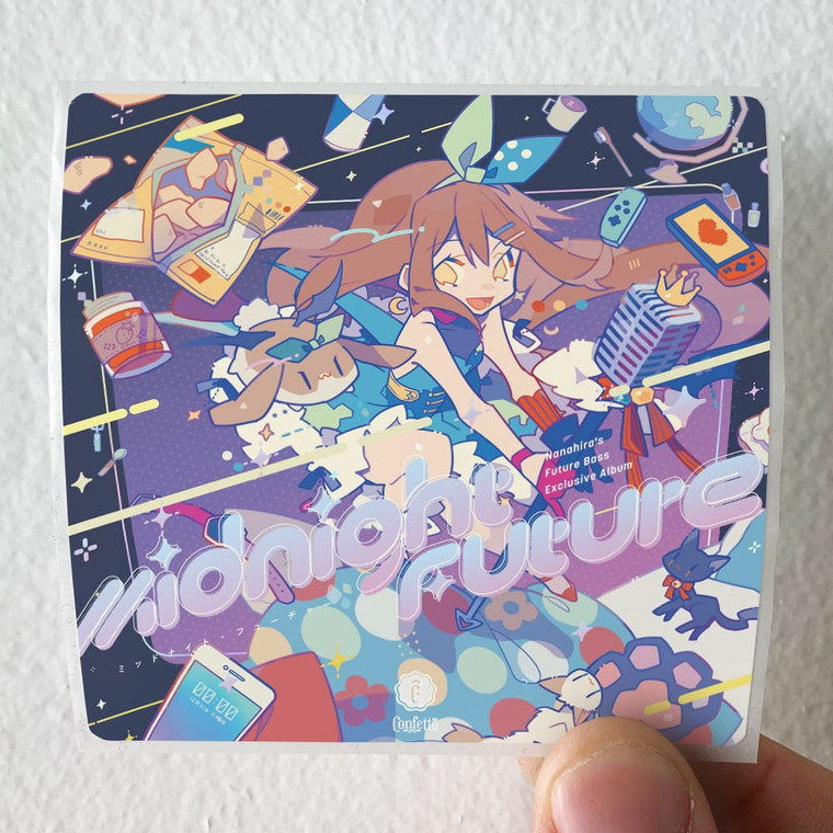 Nanahira Midnight Future Album Cover Sticker