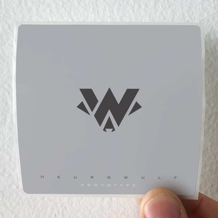 Neurowulf Prototype Album Cover Sticker