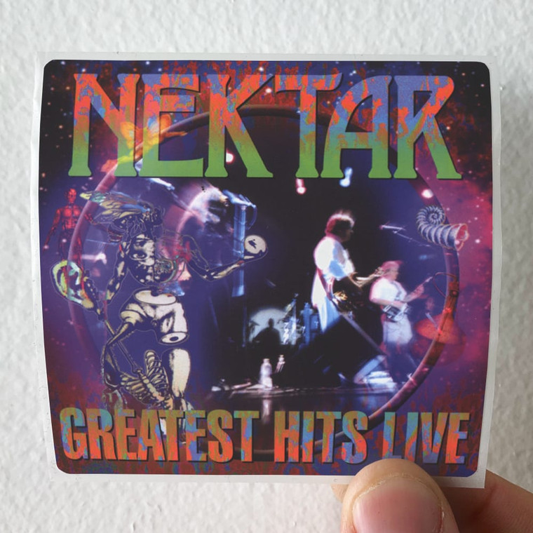 Nektar Greatest Hits Live Album Cover Sticker