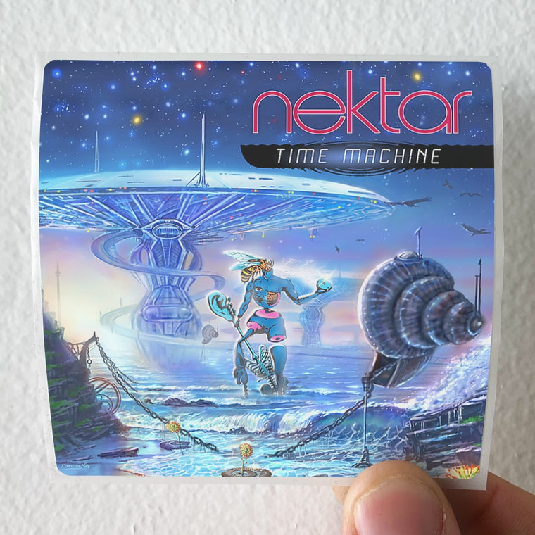 Nektar Time Machine Album Cover Sticker Nektar Time Machine Album Cover Sticker