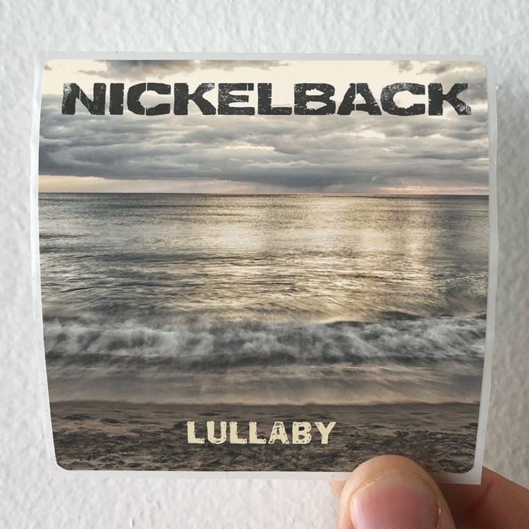 Nickelback Lullaby Album Cover Sticker