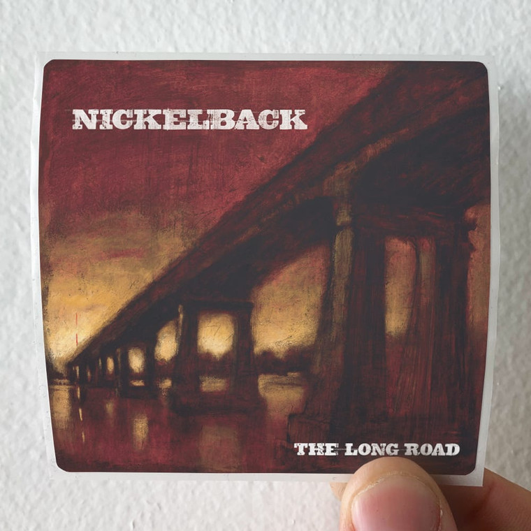 Nickelback The Long Road Album Cover Sticker