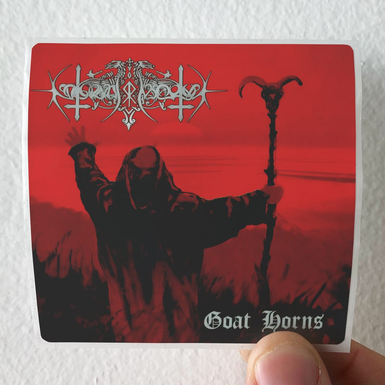 Nokturnal Mortum Goat Horns 3 Album Cover Sticker