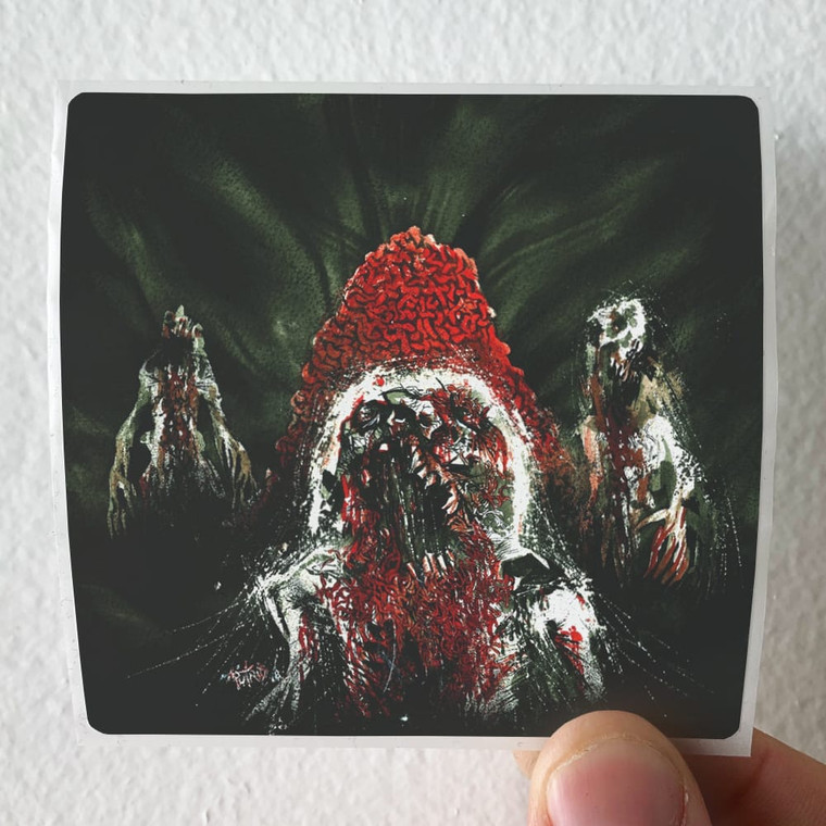 Nekrofilth Worm Ritual Album Cover Sticker