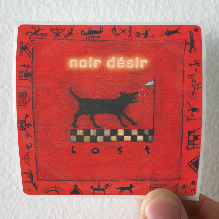 Noir Desir Lost Album Cover Sticker