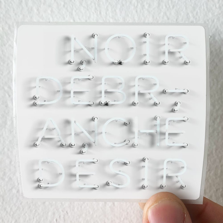 Noir Desir Dbranch Album Cover Sticker