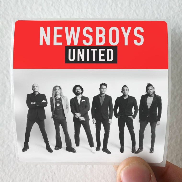 Newsboys United 2 Album Cover Sticker