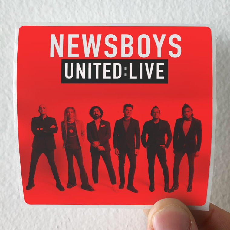 Newsboys United 1 Album Cover Sticker