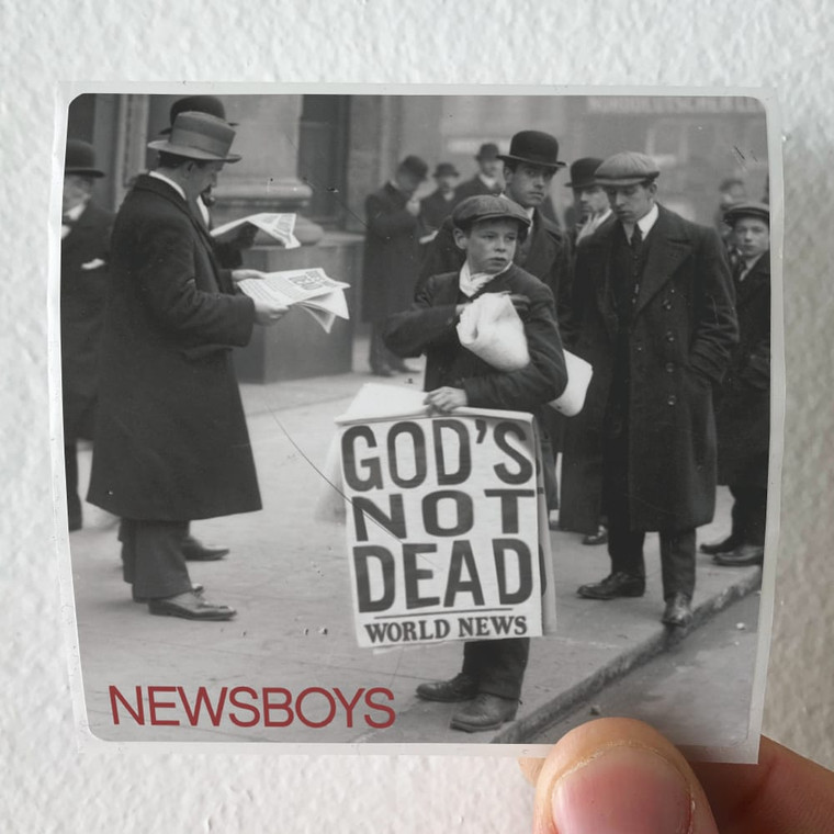 Newsboys Gods Not Dead Album Cover Sticker