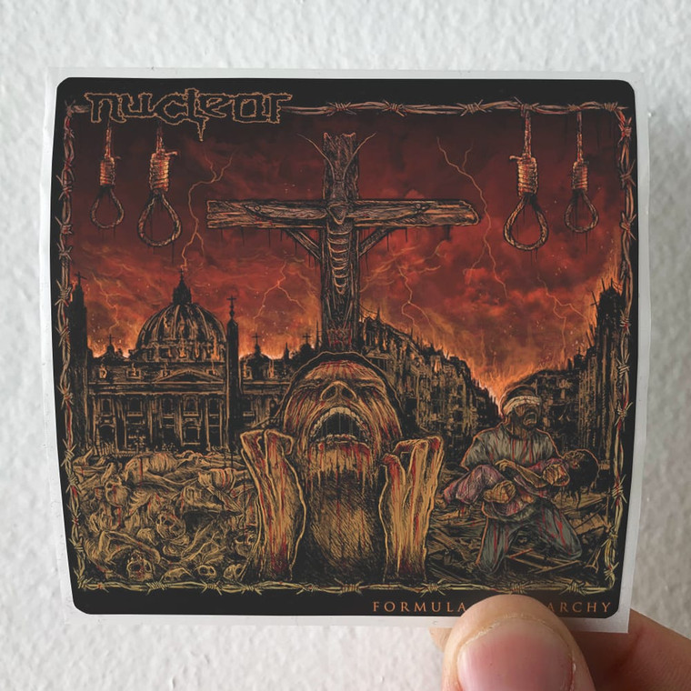 Nuclear Formula For Anarchy Album Cover Sticker