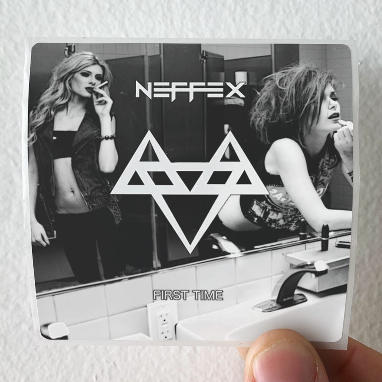 Neffex First Time Album Cover Sticker