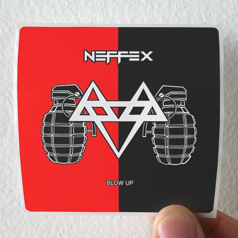 Neffex Blow Up Album Cover Sticker