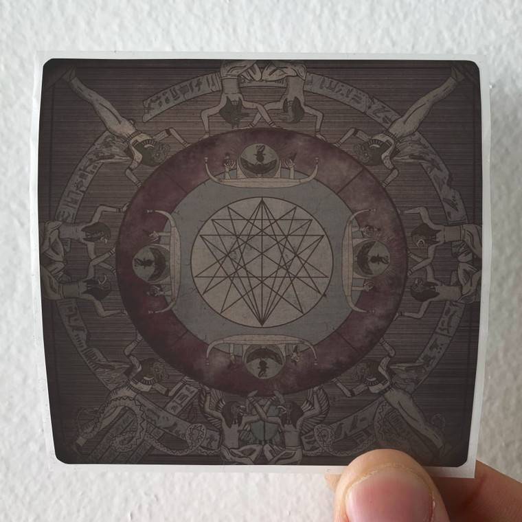 Nightbringer Circumambulations Of The Solar Inferno Album Cover Sticker