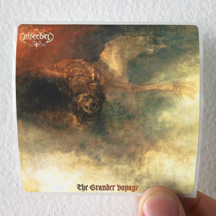 Netherbird The Grander Voyage Album Cover Sticker