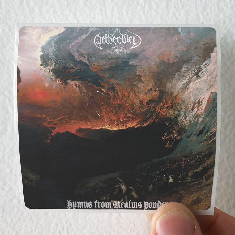 Netherbird Hymns From Realms Yonder Album Cover Sticker Netherbird Hymns From Realms Yonder Album Cover Sticker