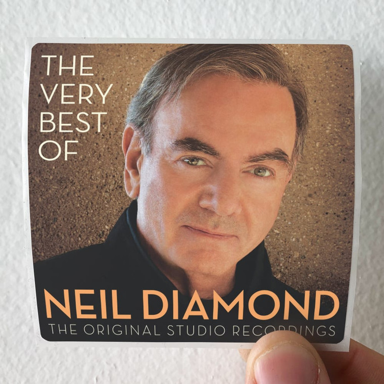 Neil Diamond The Very Best Of Neil Diamond Album Cover Sticker