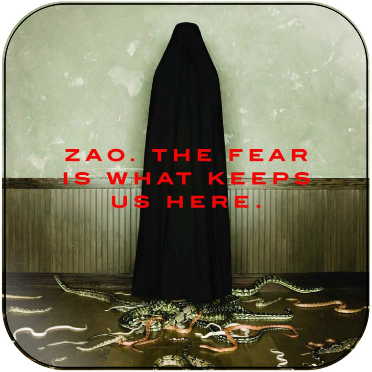 Zao The Fear Is What Keeps Us Here Album Cover Sticker