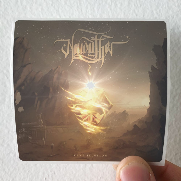Nawather Kenz Illusion Album Cover Sticker