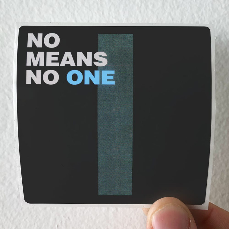 NoMeansNo One Album Cover Sticker