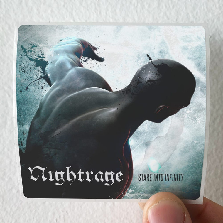Nightrage Stare Into Infinity Album Cover Sticker