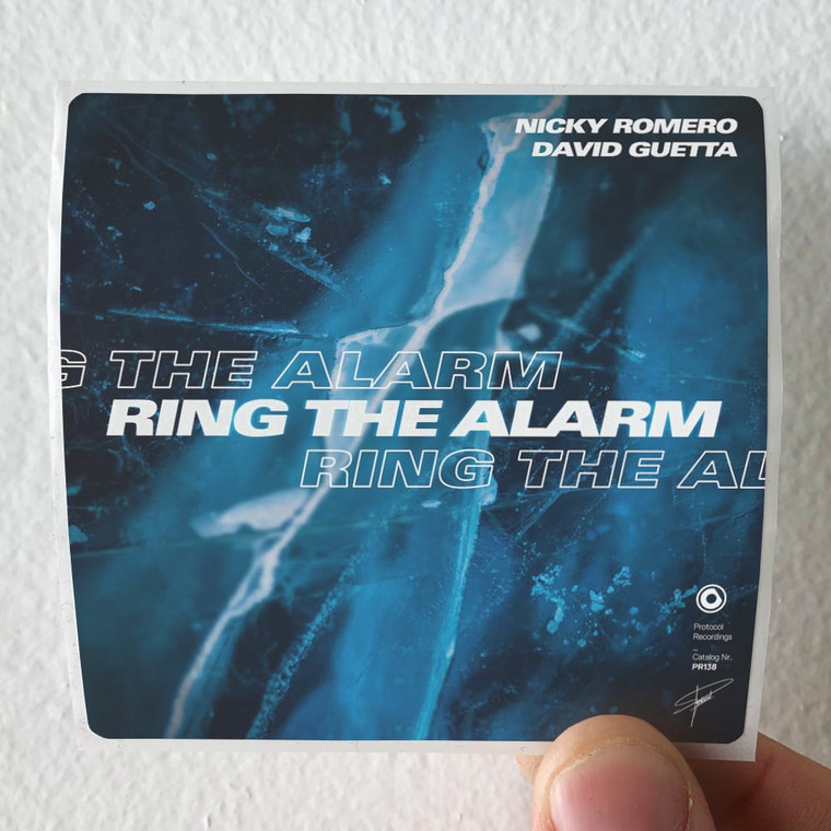 Nicky Romero Ring The Alarm Album Cover Sticker