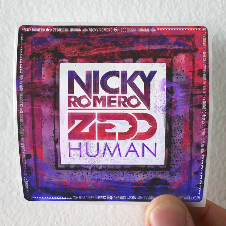 Nicky Romero Human Album Cover Sticker